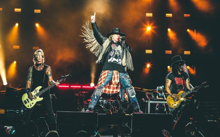 Guns N' Roses a Firenze Rocks nel 2018